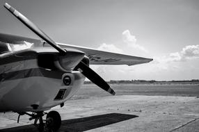 Flight Aeroplane Black And White