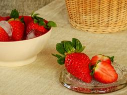 Summer sweet strawberries