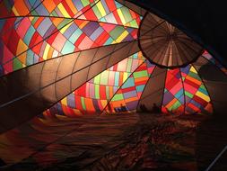Hot Air Balloons colors