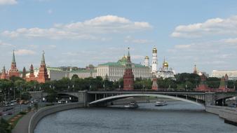 Moscow city bridge