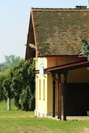 Photo of the train station in Malsice, Czech Republic