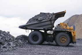Dumper Coal Mining Gigantic