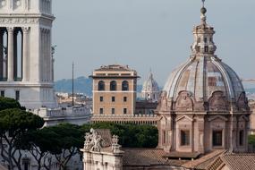 roofs of beautiful houses