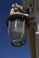 glass lamp on the roof