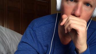 Person with Headphones
