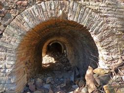 stone arch made of brick