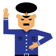 stop traffic police police traffic