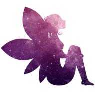 purple fairy background