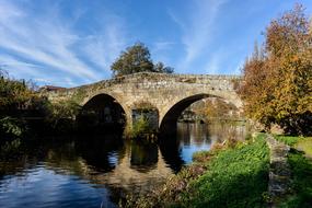 a beautiful bridge by the water