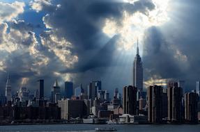 perfect new york america skyline
