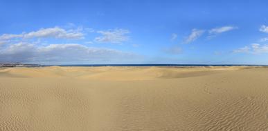 Gran Canaria Sand Dunes view
