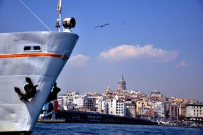 Istanbul Galata ship