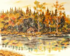House Lake Landscape