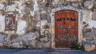 Old House wood Door