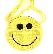 yarn yellow funny smiley face