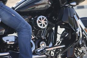 Harley Davidson and the Human Leg