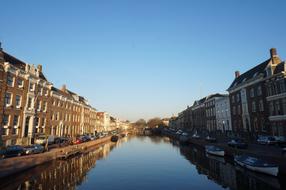 very beautiful Amsterdam canal