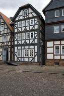 photo of old wooden houses in Frankenberg, Germany