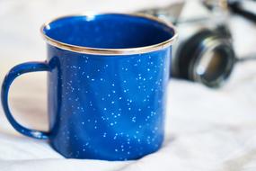 star blue mug