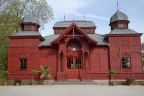 red wood church