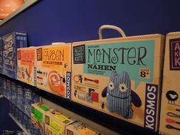 Monster toy book