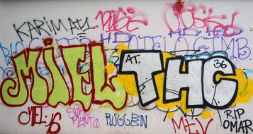 graffiti street wall city inscription