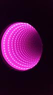 Led Pink Infinity Tunnel