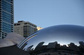 Modern Park Architecture in Chicago, USA