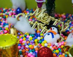 Background decoration merry christmas