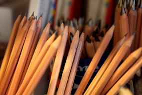 pencils in a glass