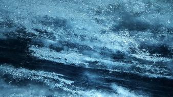 Ice Glacier Frozen blue