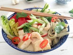 healthy asian dish