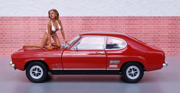 Model Car Ford Capri