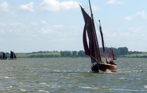 a floating ship in the water