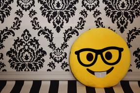 pillow smiley face