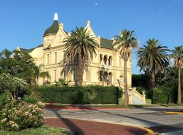 Galveston Building and garden
