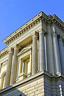 white Building with Blue Sky