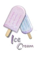 purple and pink ice cream