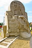 sand sculpture big