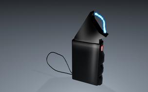 electronic taser black