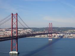 river red bridge city