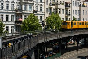 photo of a railway bridge in Berlin