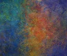 background texture old structure red blue