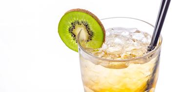 cold Drink with kiwi, Cocktail