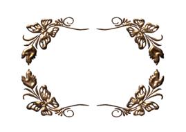 template decoration for photo frame