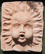 Sun Face stone