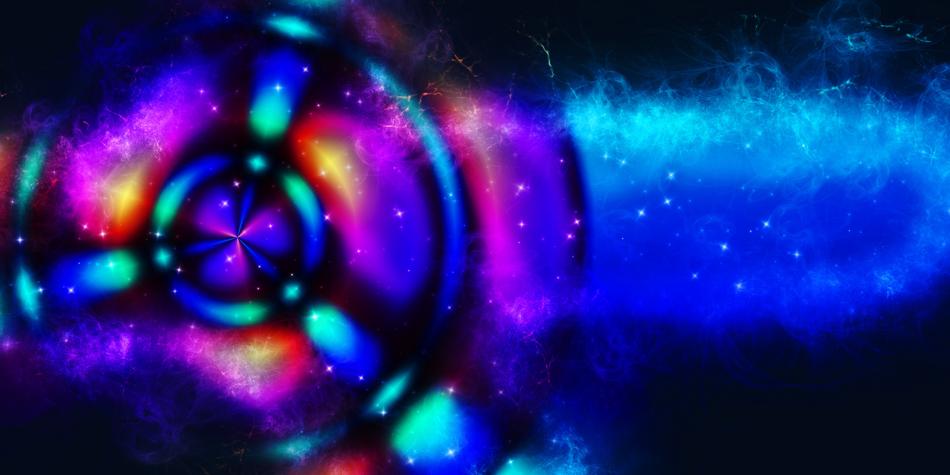 Colorful and beautiful pattern with the waves, clipart