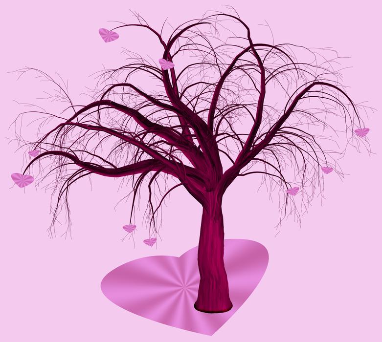 love tree background