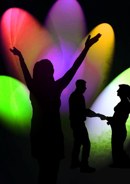 Silhouette Shadow Disco