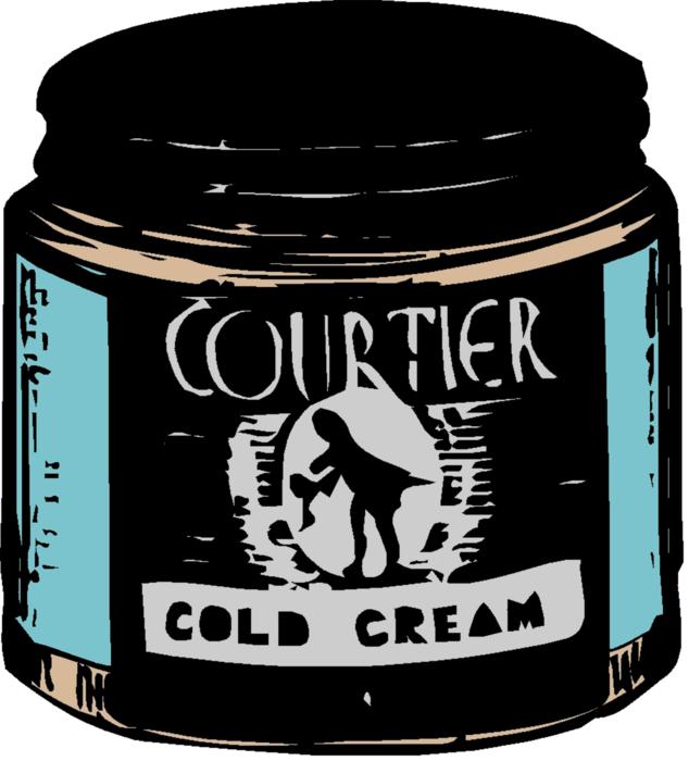 bottle perfume cold cream
